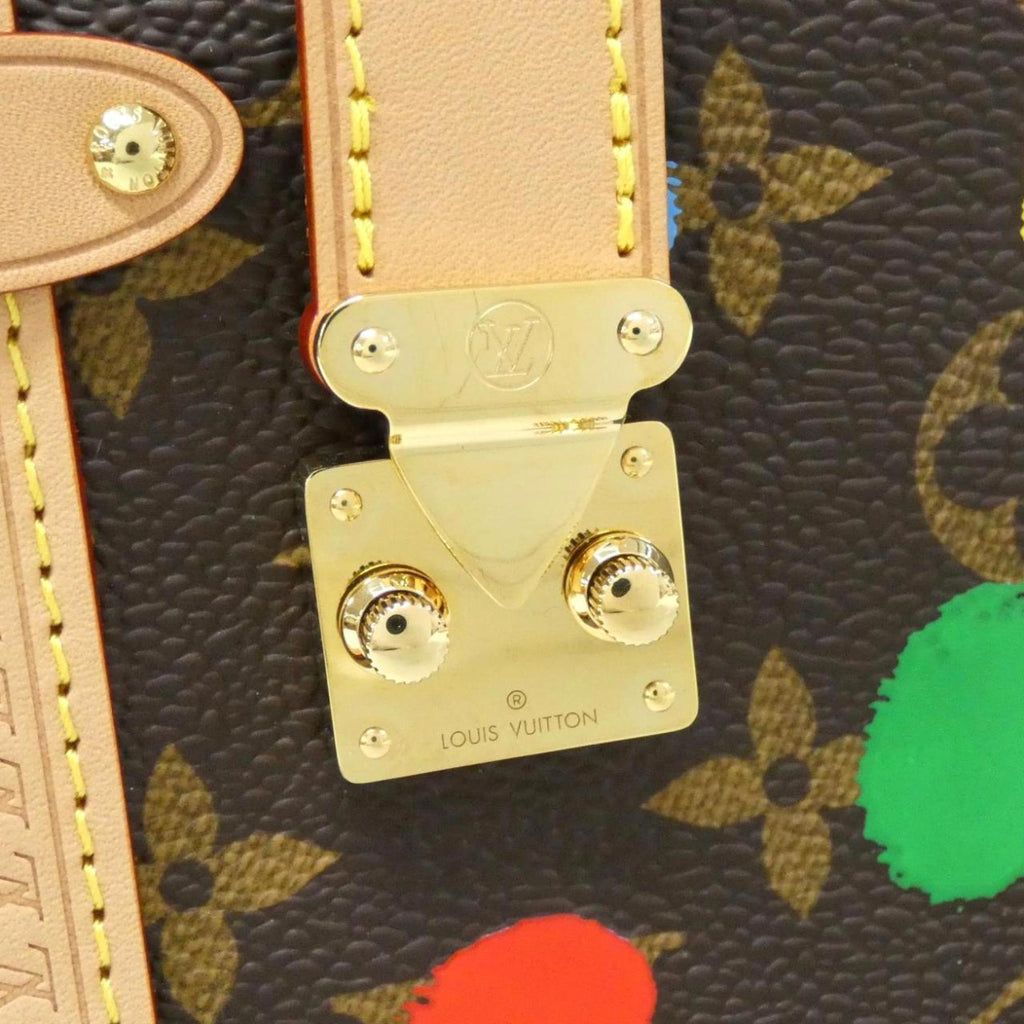 Louis Vuitton Brown Multi-Color Coated Canvas Shoulder Bag
