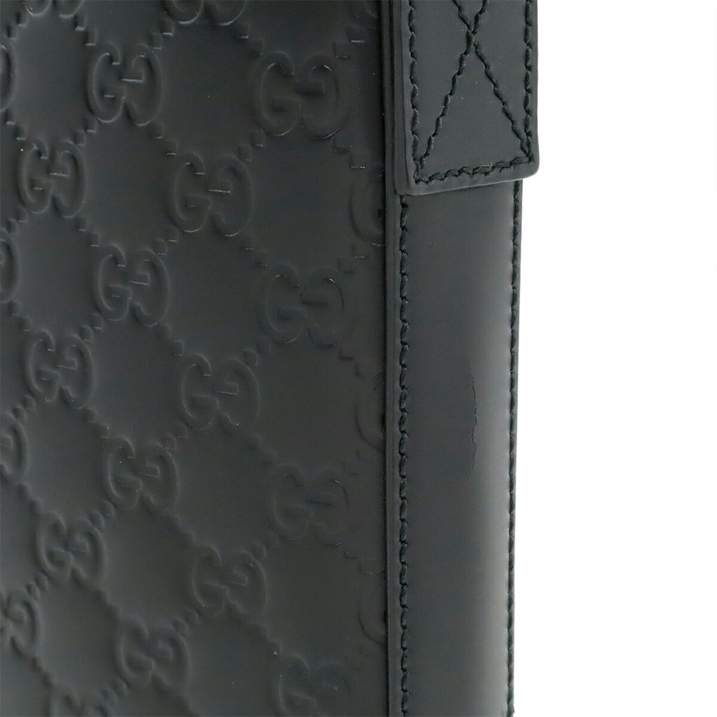 Gucci Black Leather Shoulder Bag (Pre-Owned)
