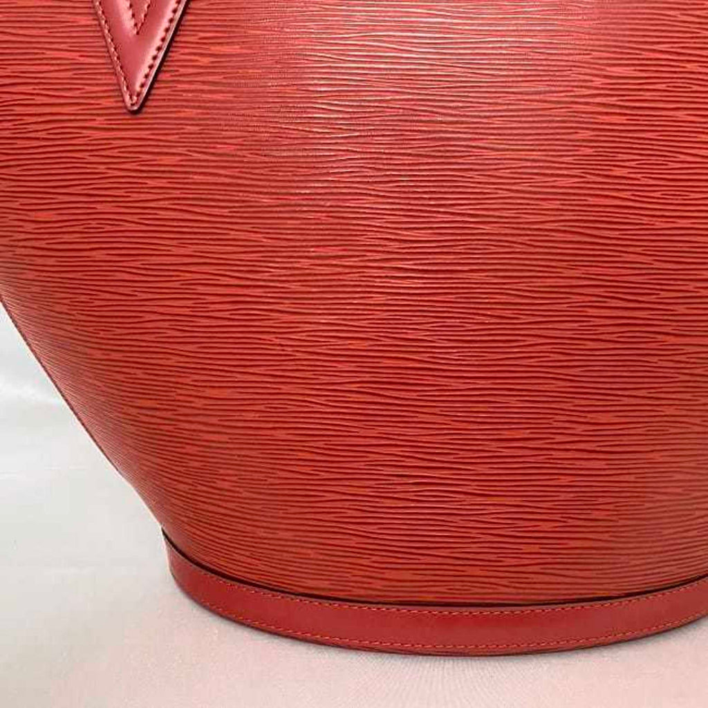 Louis Vuitton Castilian Red Epi Leather Tote Bag