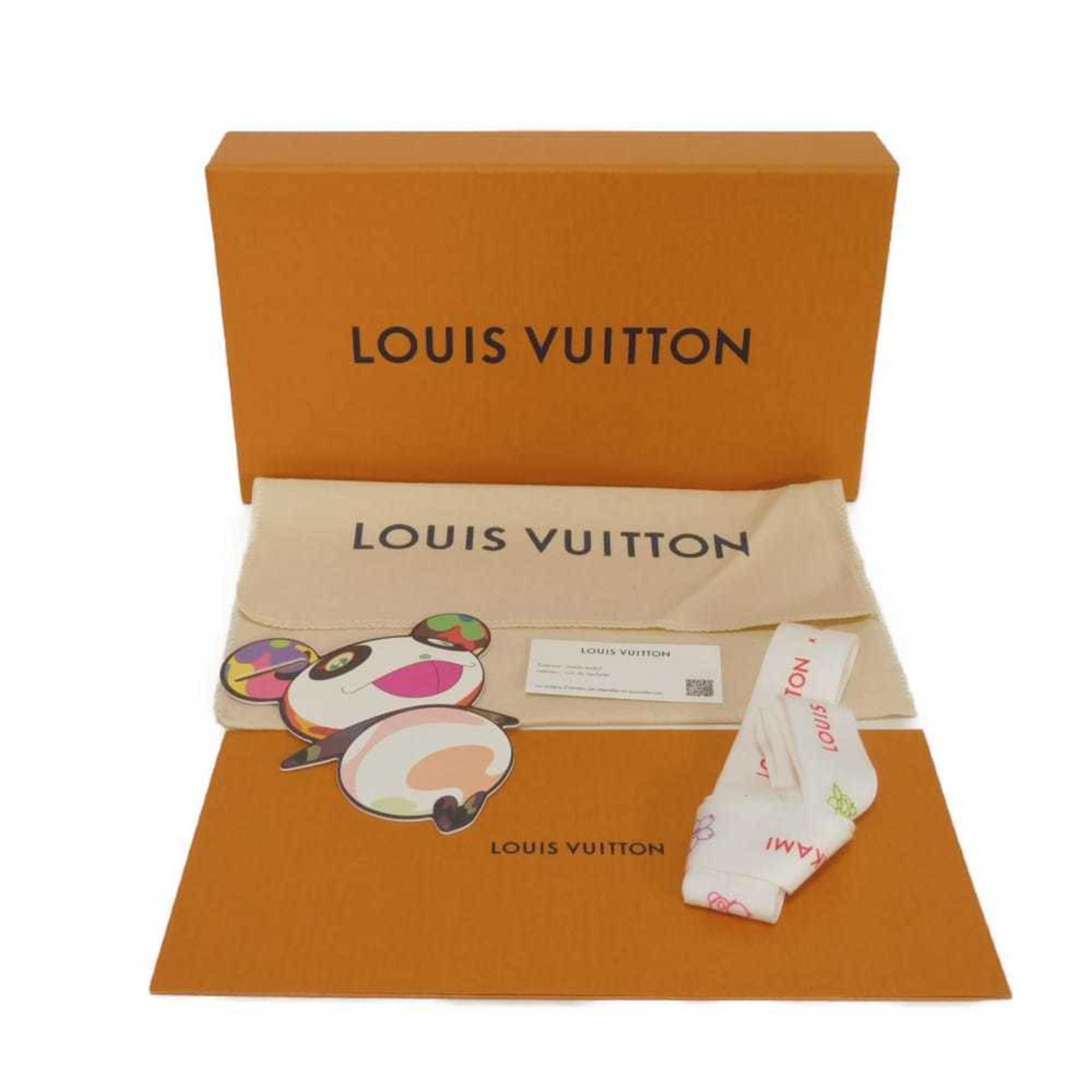 Louis Vuitton Monogram Multi-Color Pink White Monogram Multicolore Canvas Leather Long Wallet