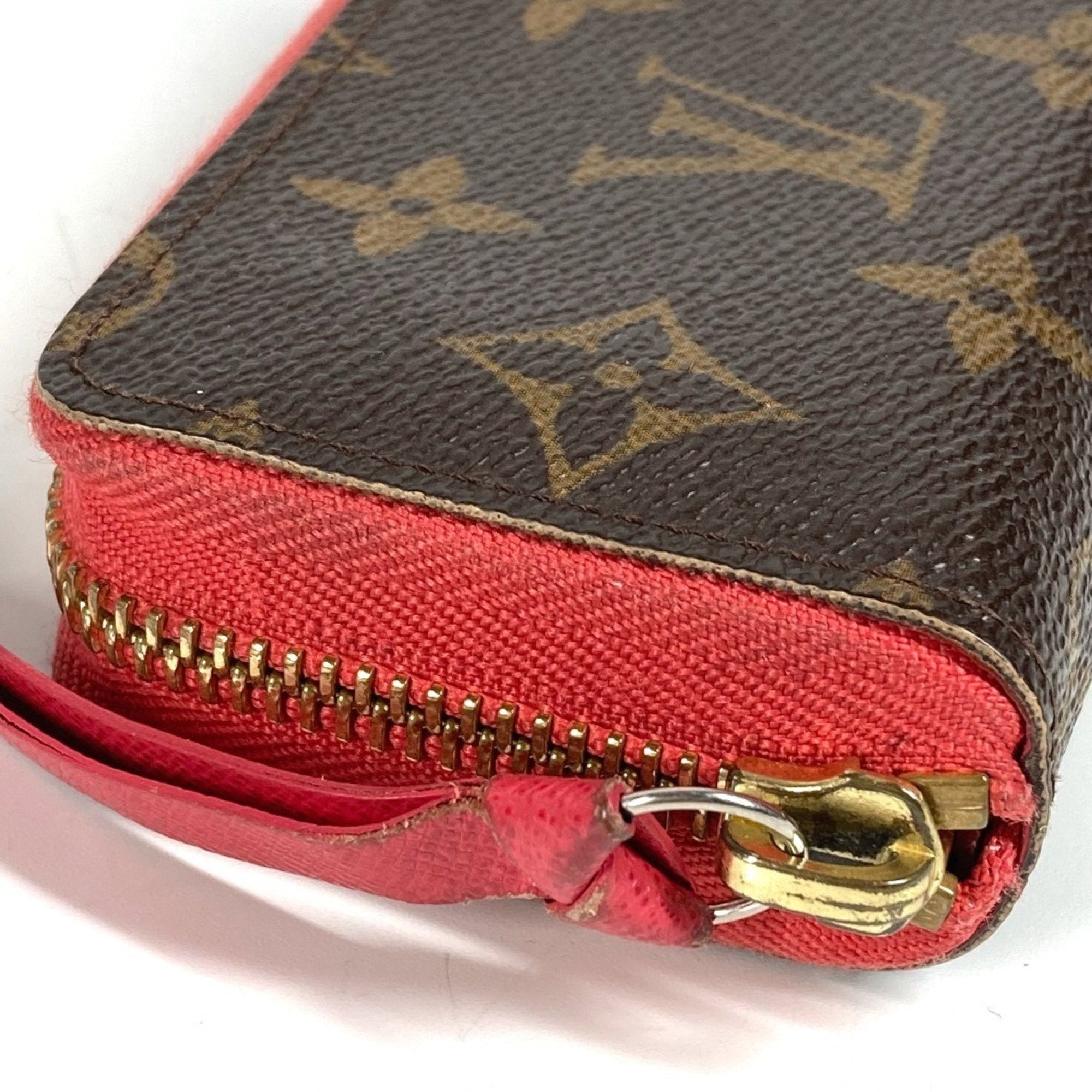 Louis Vuitton Brown Monogram Pink Poppy Petal Monogram Card Wallet