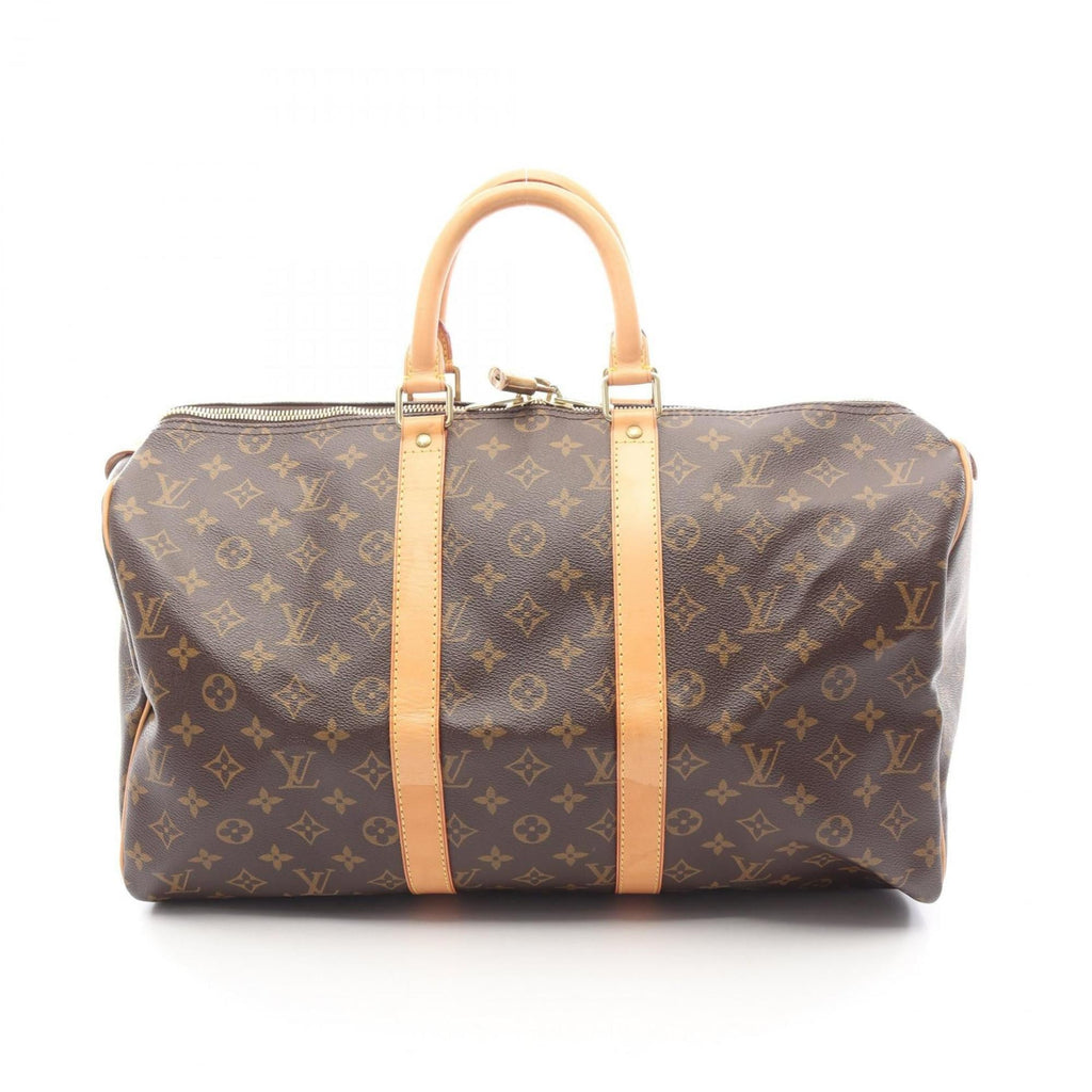 Louis Vuitton Brown Monogram Pvc Leather Boston Bag