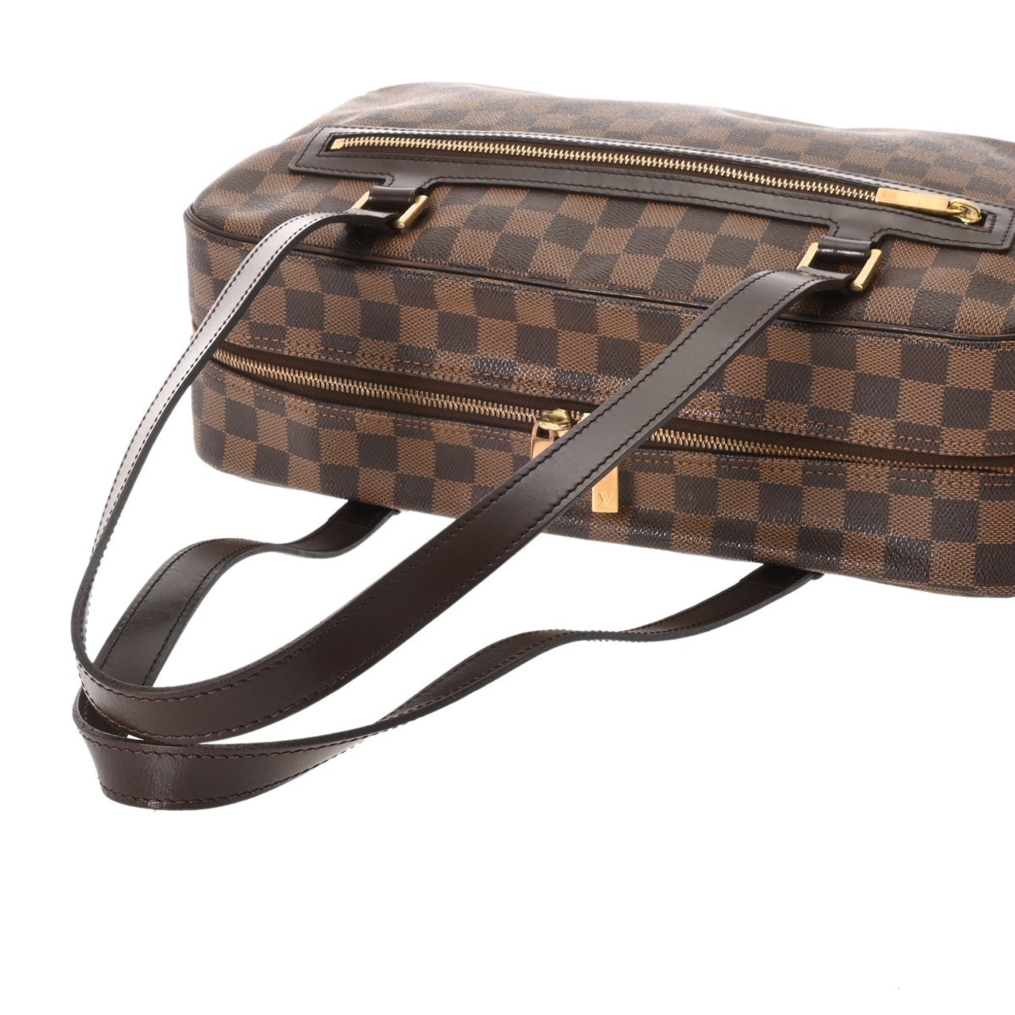 Louis Vuitton Damier Brown Damier Canvas Damier Canvas Shoulder Bag