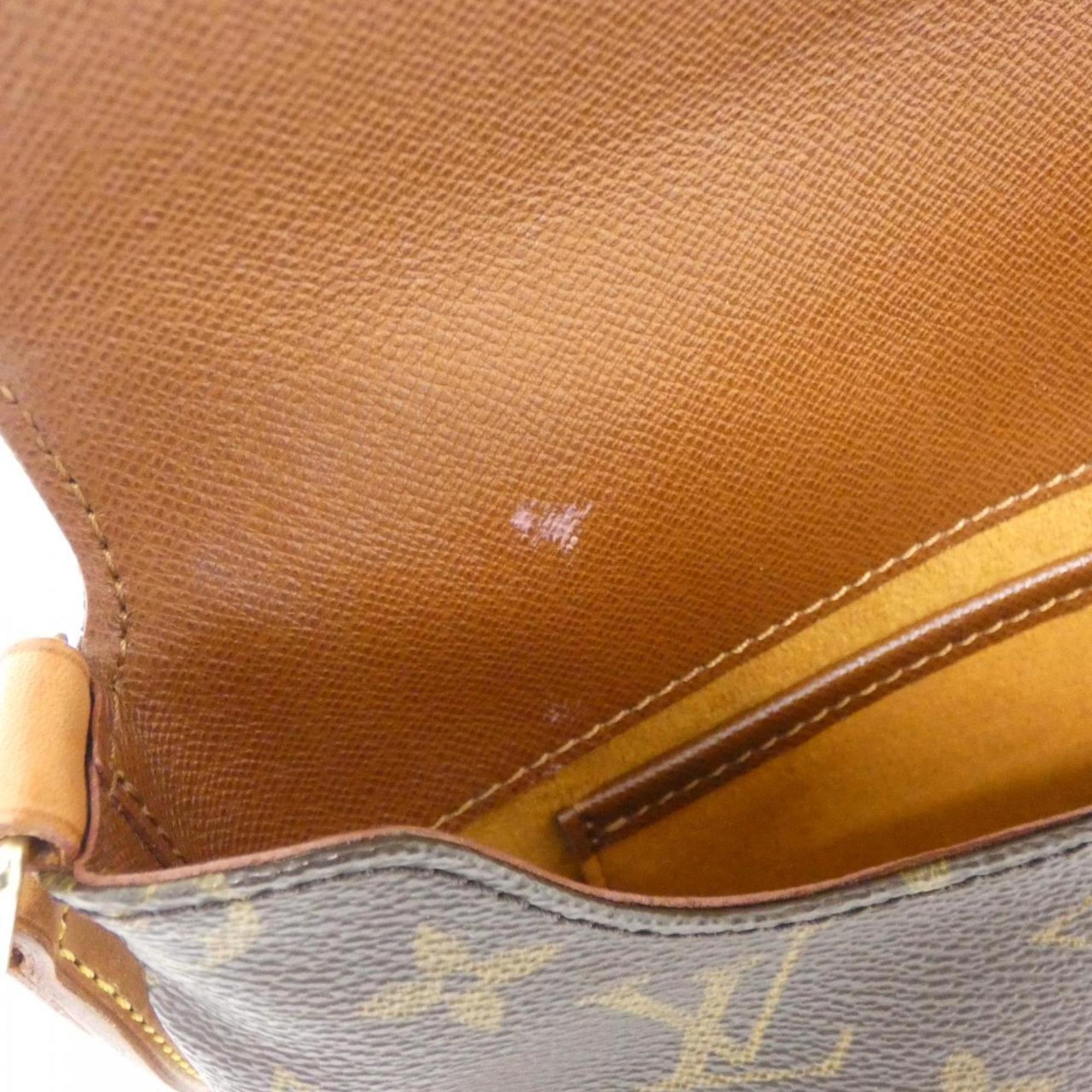 Louis Vuitton Marron Coated Canvas Shoulder Bag