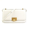 Bottega Veneta White Leather Shoulder Bag