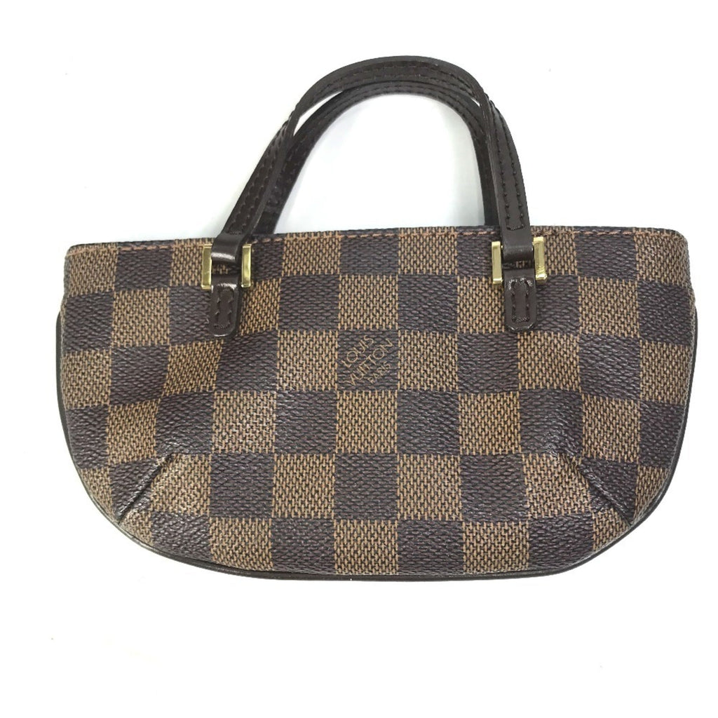 Louis Vuitton Damier Brown Ebene Damier Canvas Shoulder Bag Tote Bag