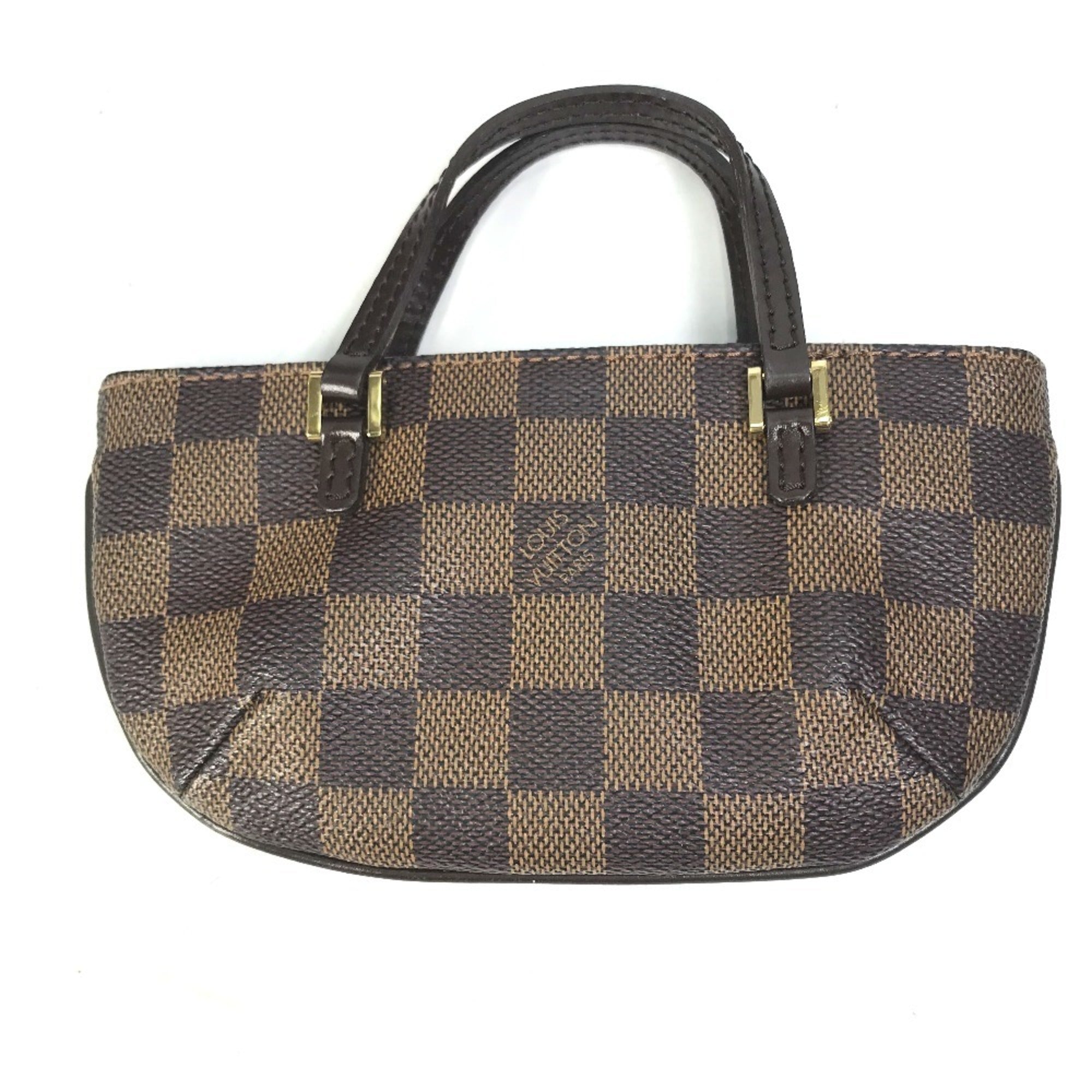 Louis Vuitton Damier Brown Ebene Damier Canvas Shoulder Bag Tote Bag