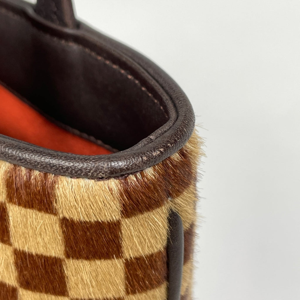 Louis Vuitton Brown Damier Canvas Handbag