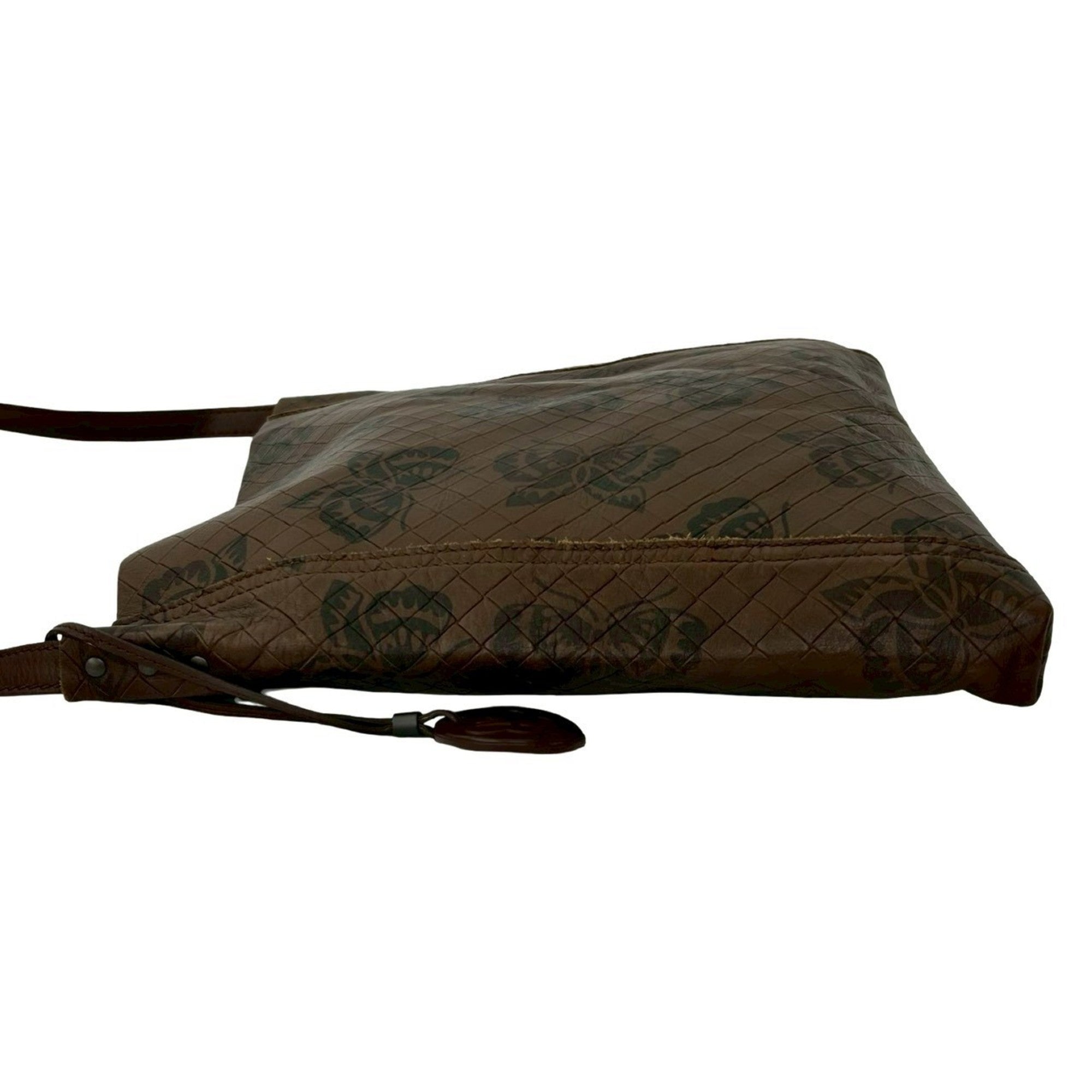 Bottega Veneta Brown Leather Shoulder Bag