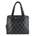 Chanel Black Leather Handbag