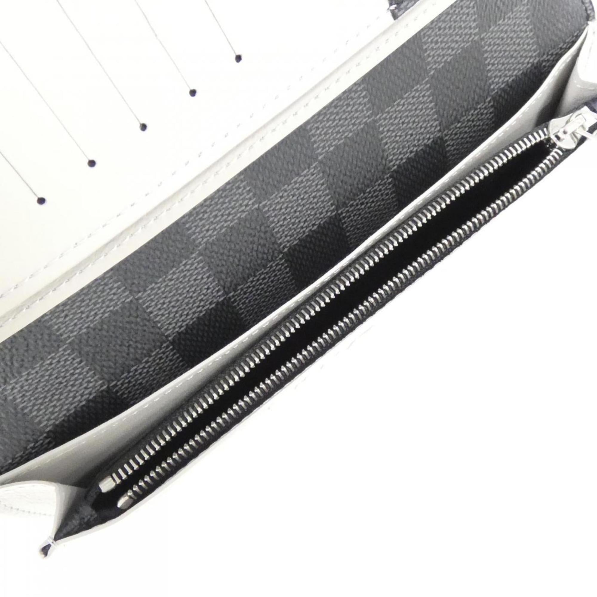 Louis Vuitton Damier Graphite Damier Graphite Gray Taupe Damier Graphite Long Wallet