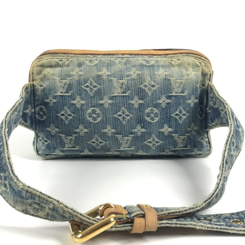 Louis Vuitton Monogram Denim Blue Monogram Monogram Denim Sling Bag