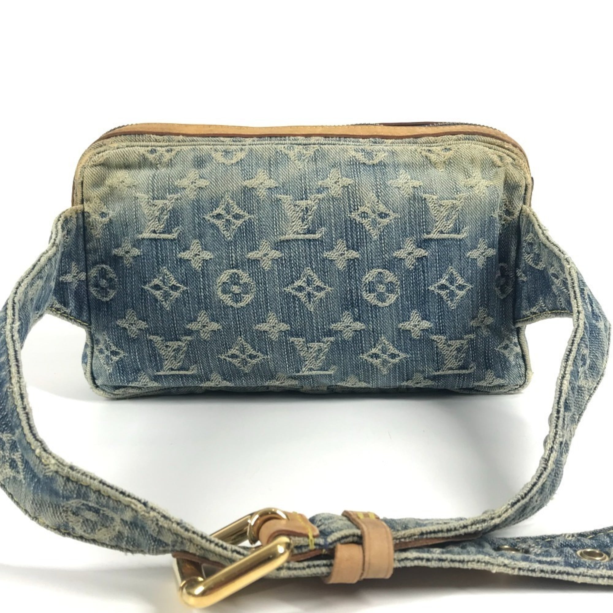 Louis Vuitton Monogram Denim Blue Monogram Monogram Denim Sling Bag