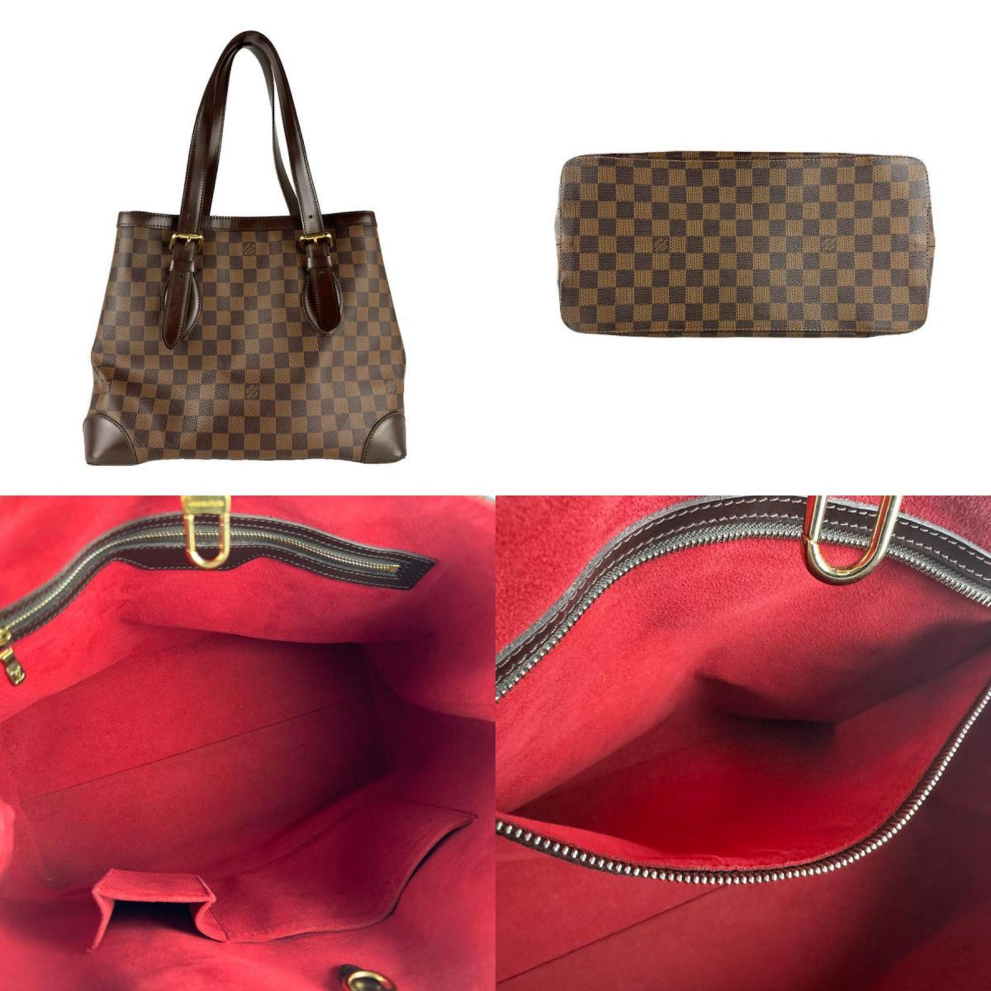 Louis Vuitton Damier Canvas Ebene Damier Canvas Shoulder Bag