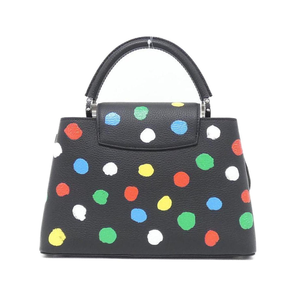 Louis Vuitton Black Multi-Color Leather Handbag