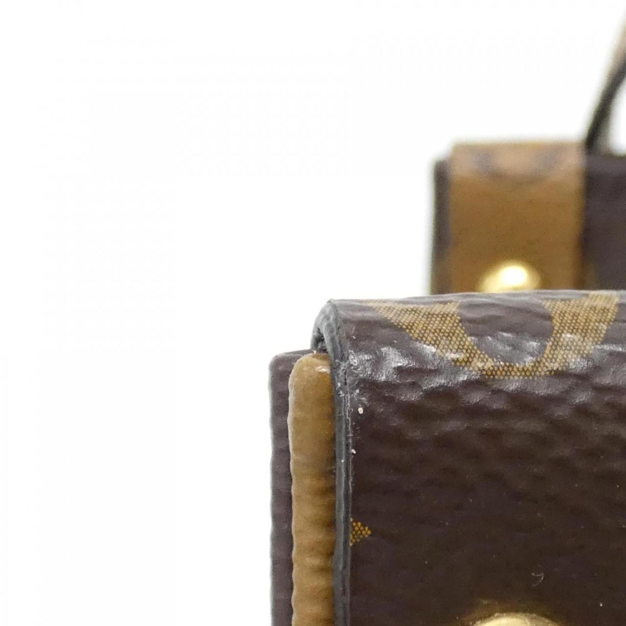 Louis Vuitton Monogram Marron Coated Canvas Handbag