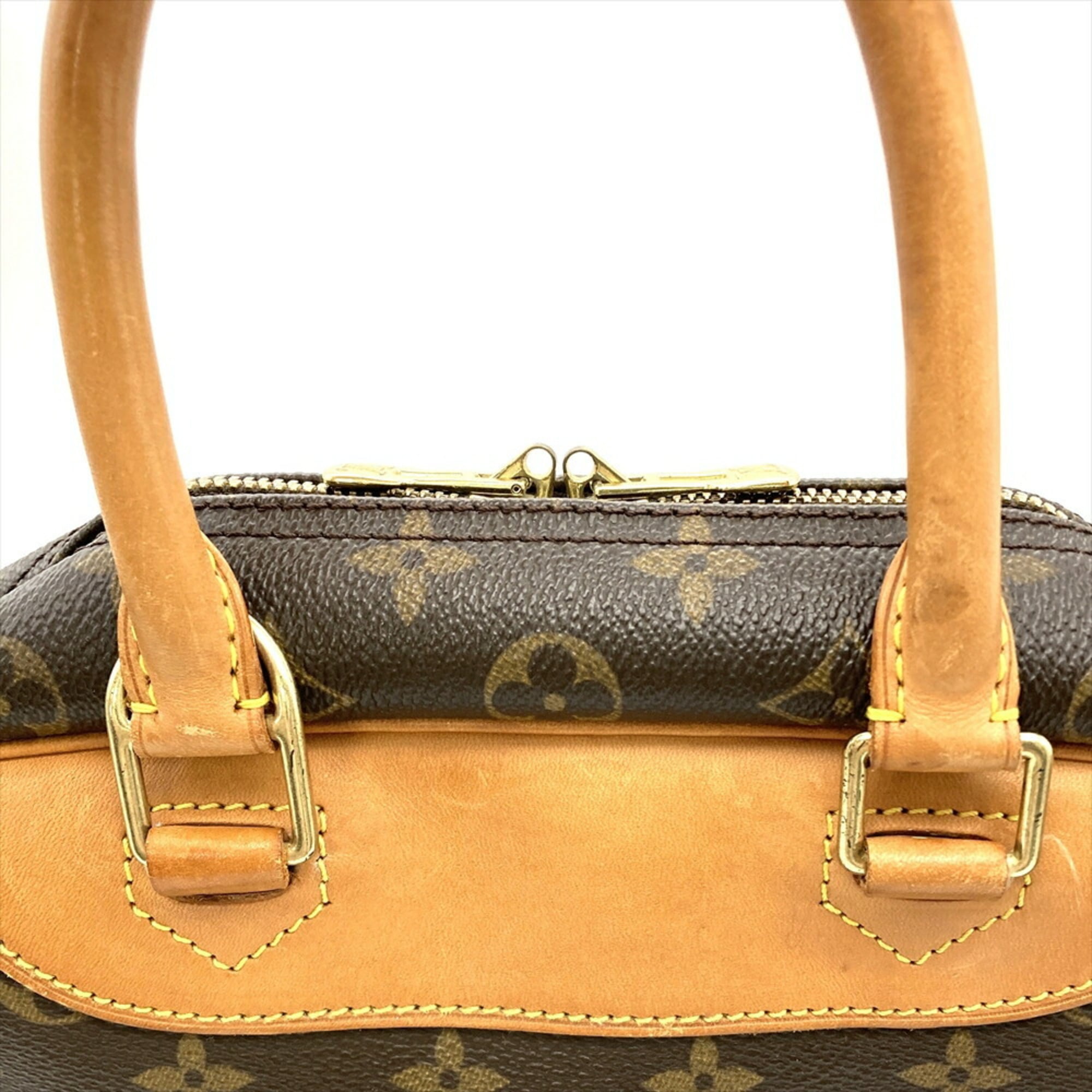 Louis Vuitton Brown Monogram Canvas Handbag