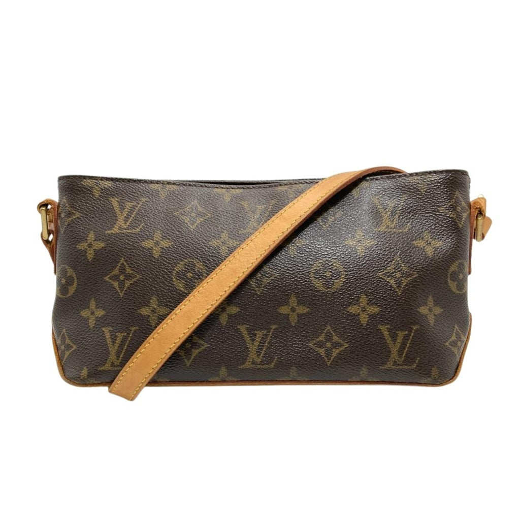 Louis Vuitton Brown Monogram Canvas Shoulder Bag