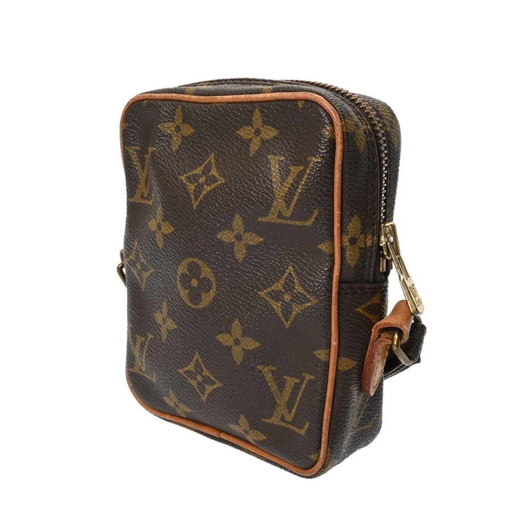 Louis Vuitton Brown Canvas Monogram Shoulder Bag