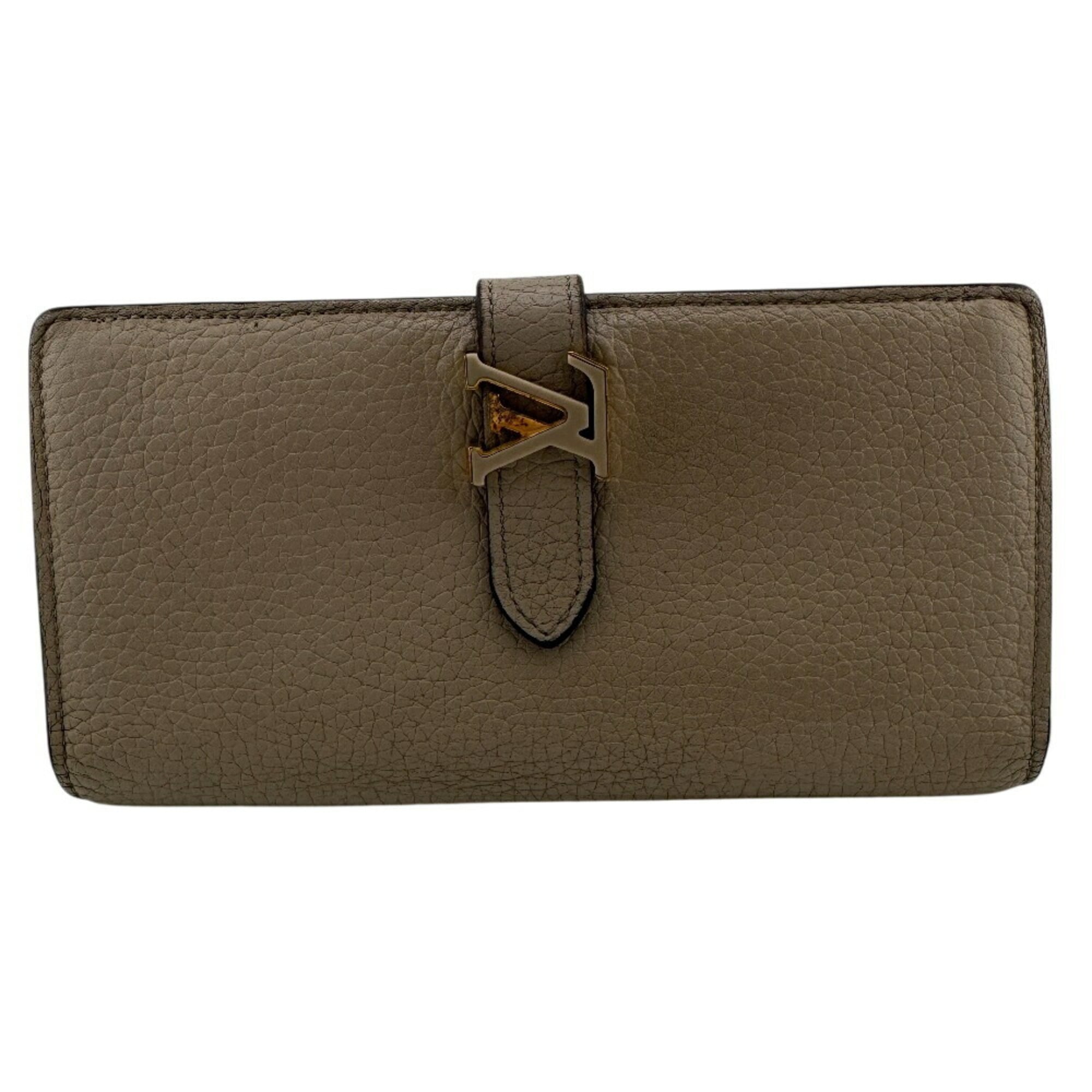 Louis Vuitton Beige Leather