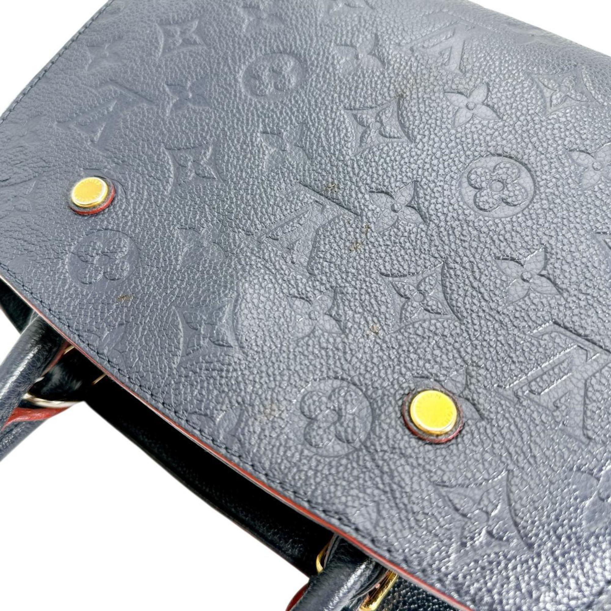 Louis Vuitton Marine Rouge Monogram Empreinte Shoulder Bag