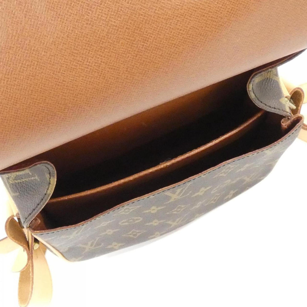 Louis Vuitton Brown Coated Canvas Shoulder Bag