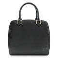 Louis Vuitton Epi Black Noir Epi Leather Handbag