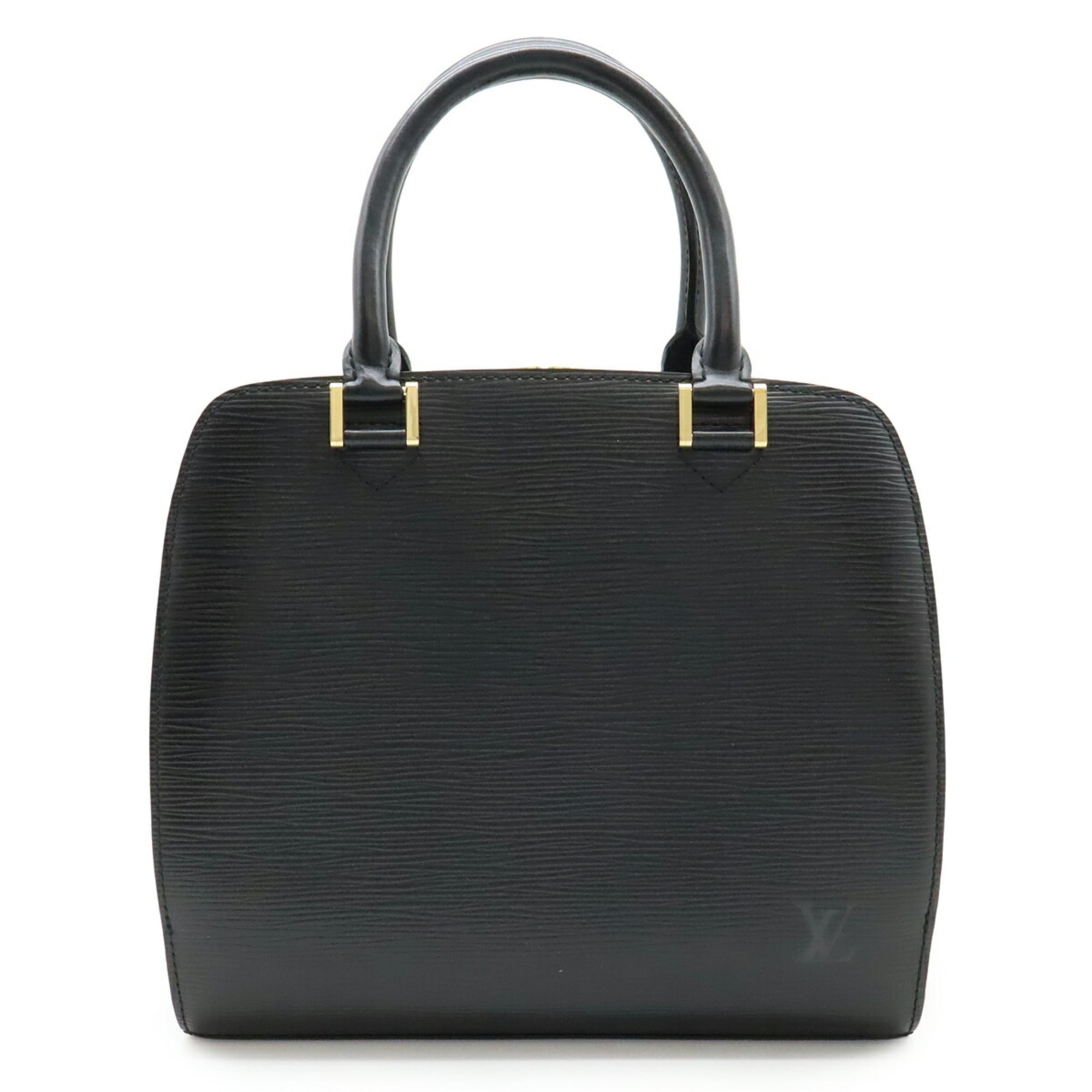 Louis Vuitton Epi Black Noir Epi Leather Handbag
