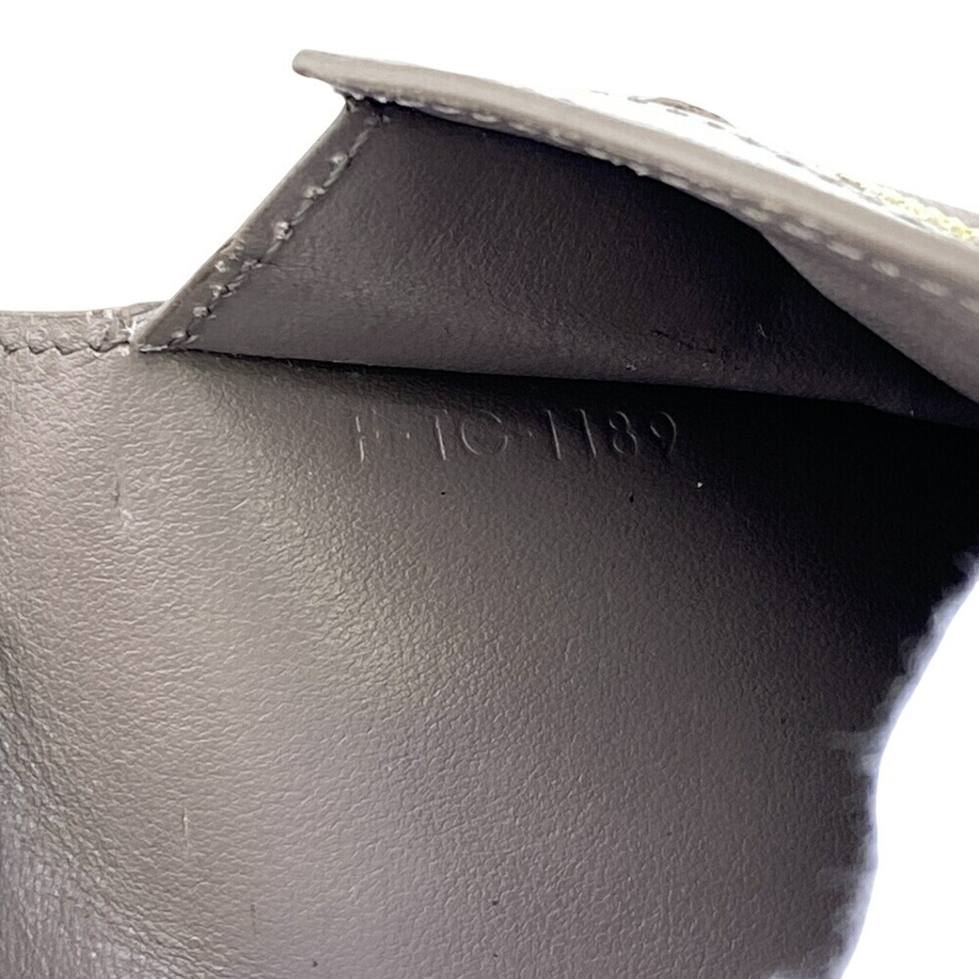 Celine Beige Leather Wallet (Bi-Fold)