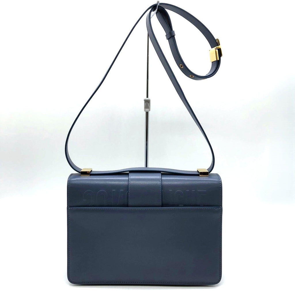 Christian Dior Blue Leather Shoulder Bag (Pre-Owned)