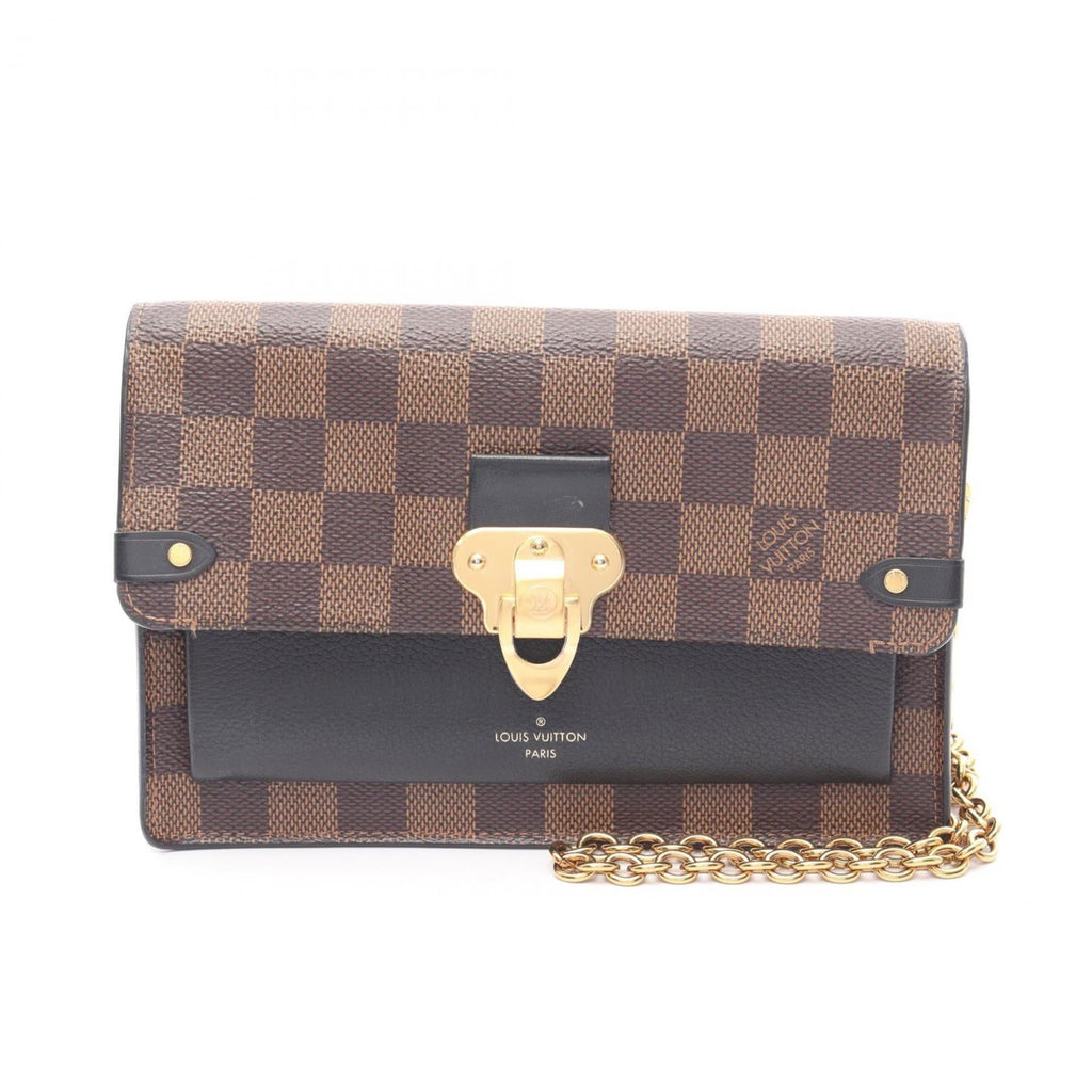 Louis Vuitton Brown Ebene Coated Canvas Shoulder Bag