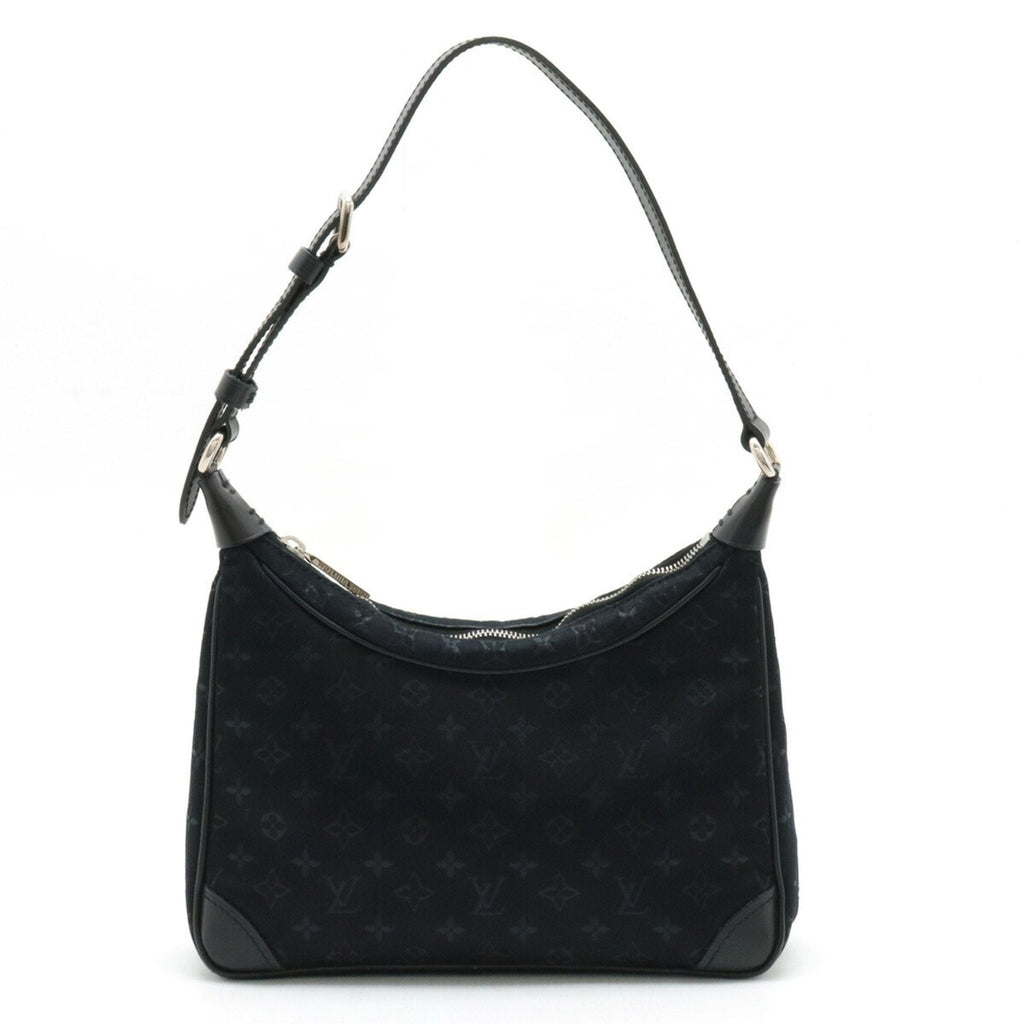 Louis Vuitton Black Monogram Noir Monogram Satin Handbag Pouch
