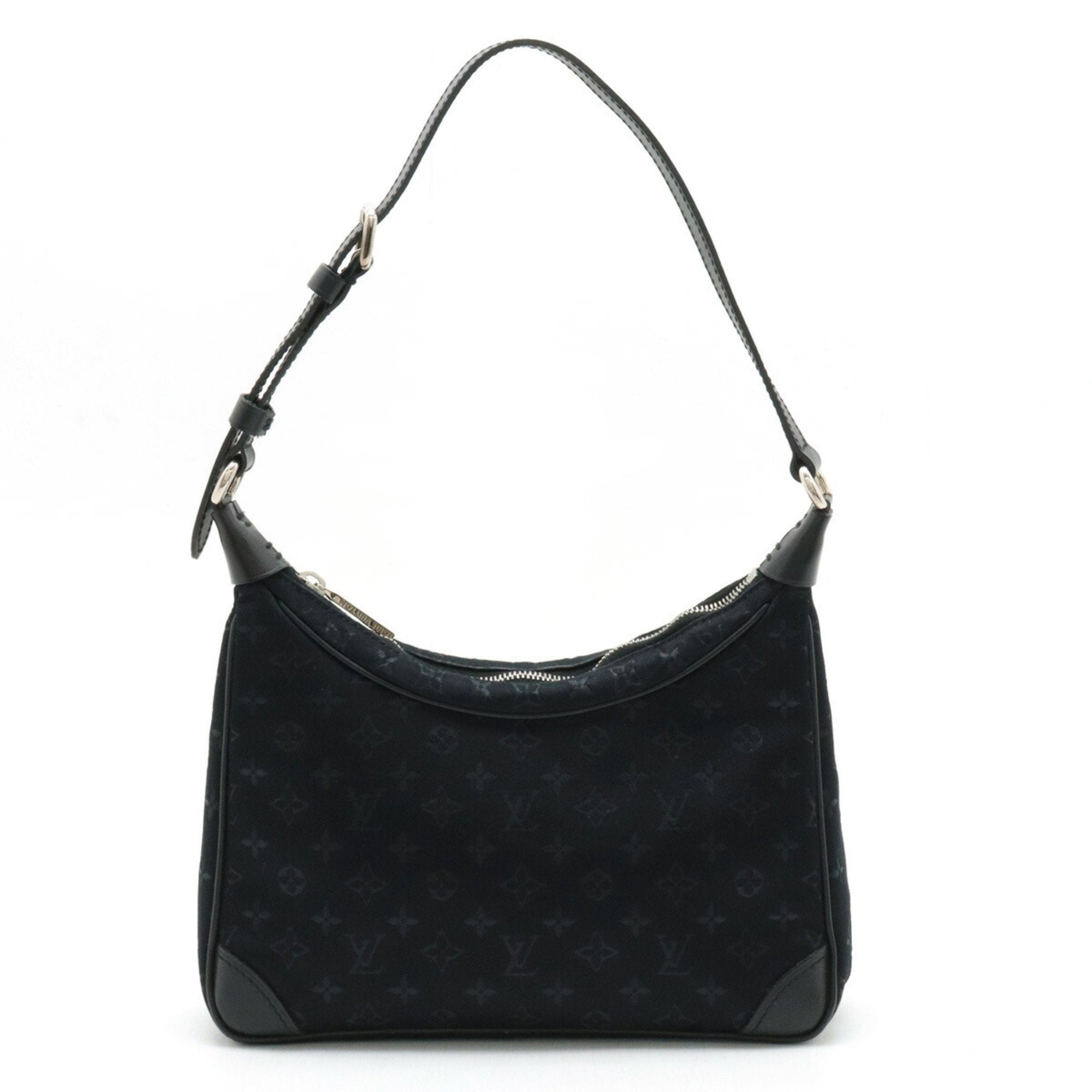 Louis Vuitton Black Monogram Noir Monogram Satin Handbag Pouch