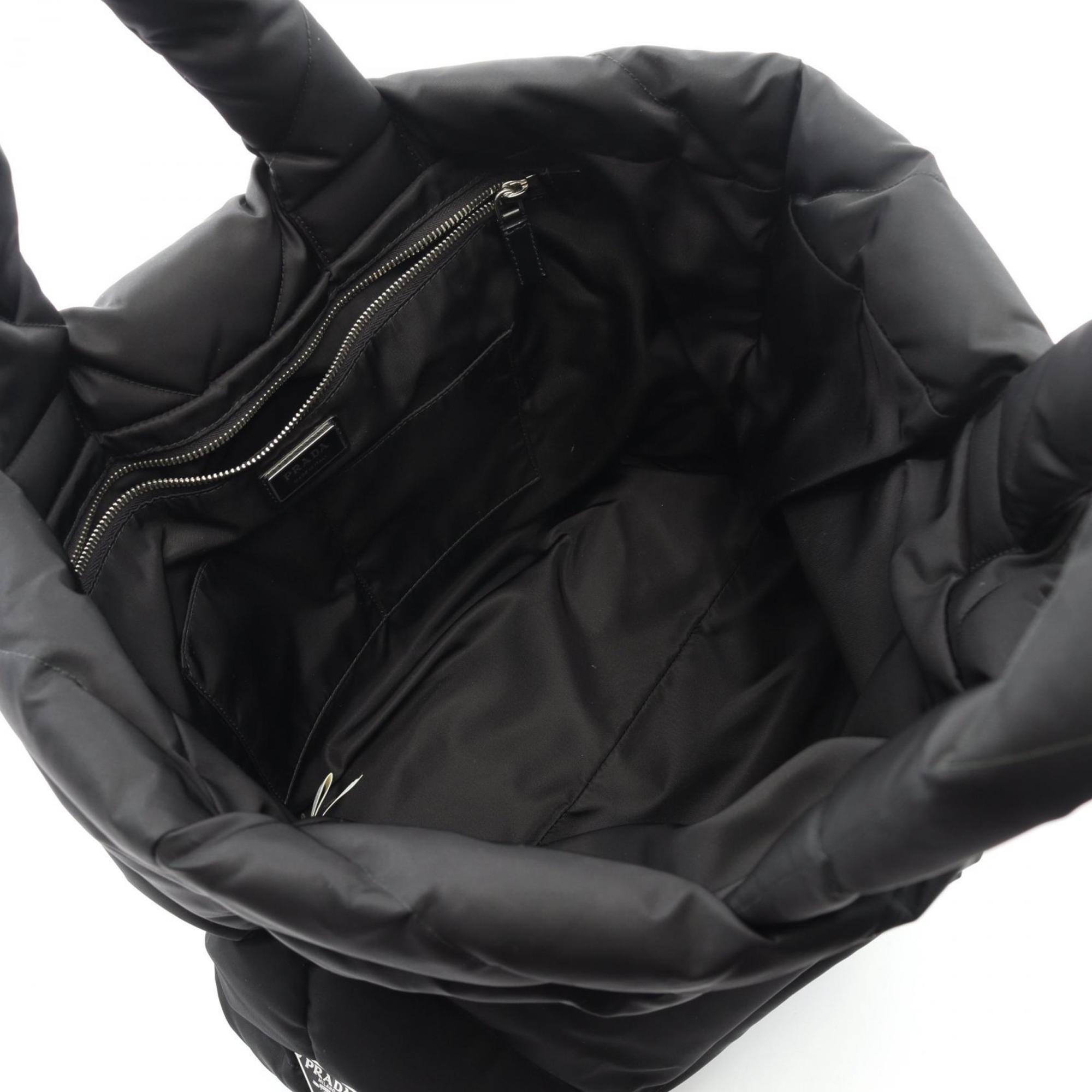 Prada Black Nylon Tote Bag