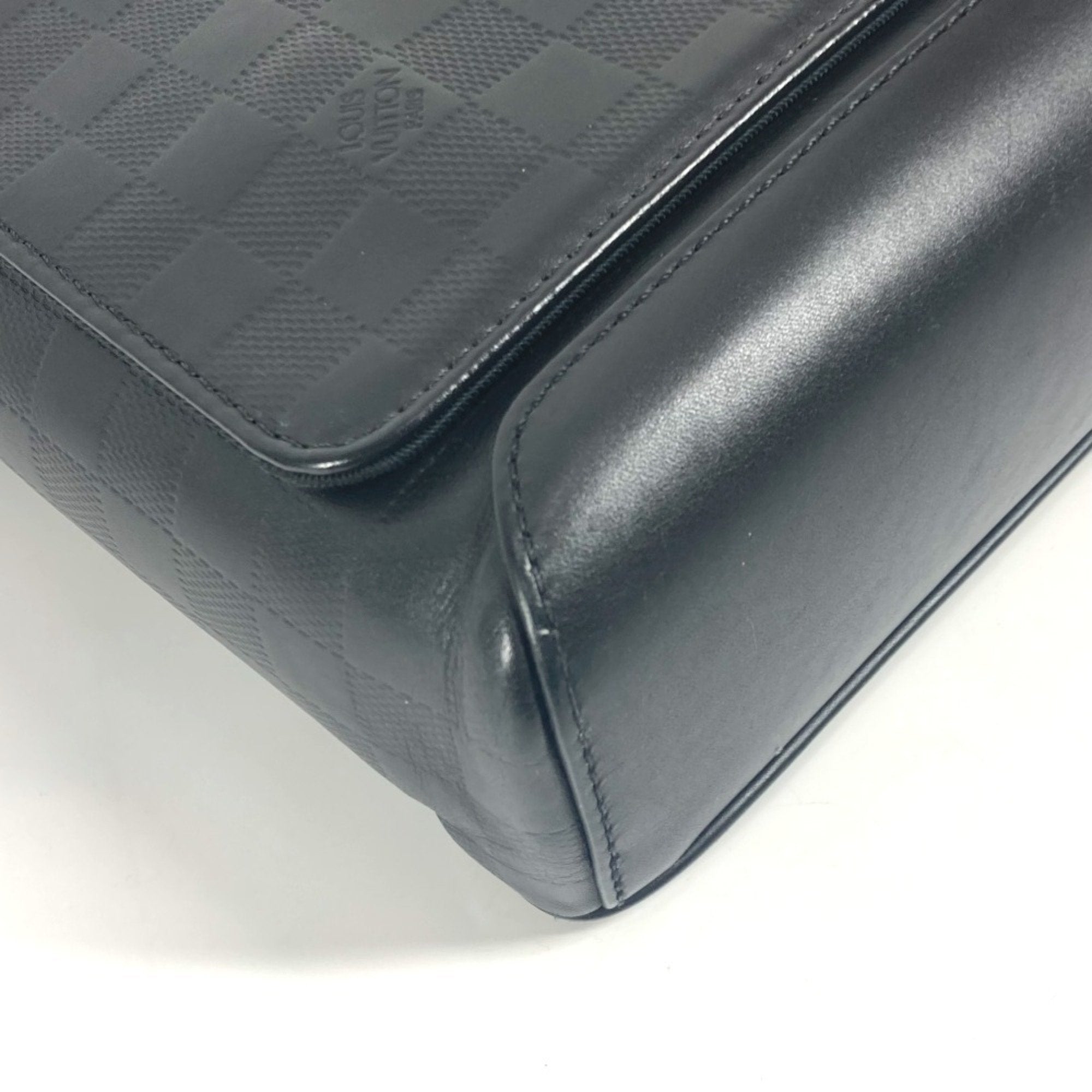 Louis Vuitton Black Damier Infini Shoulder Bag