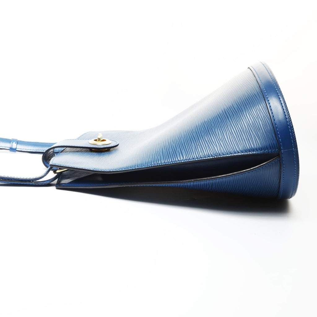 Louis Vuitton Epi Blue Epi Leather Shoulder Bag
