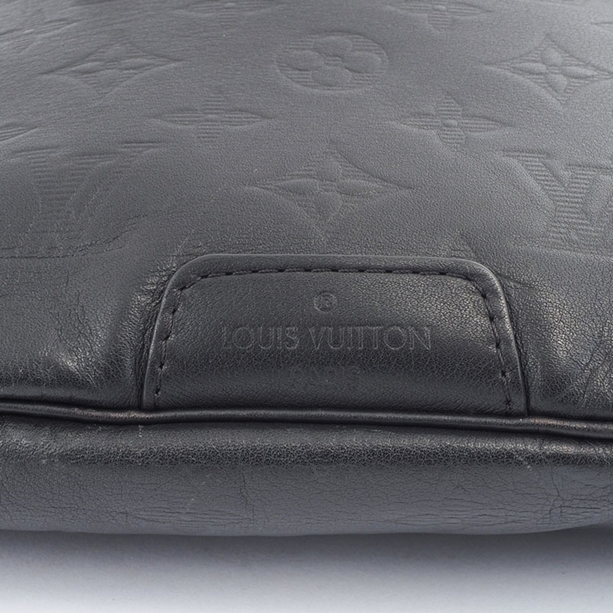Louis Vuitton Monogram Shadow Black Monogram Shadow Sling Bag