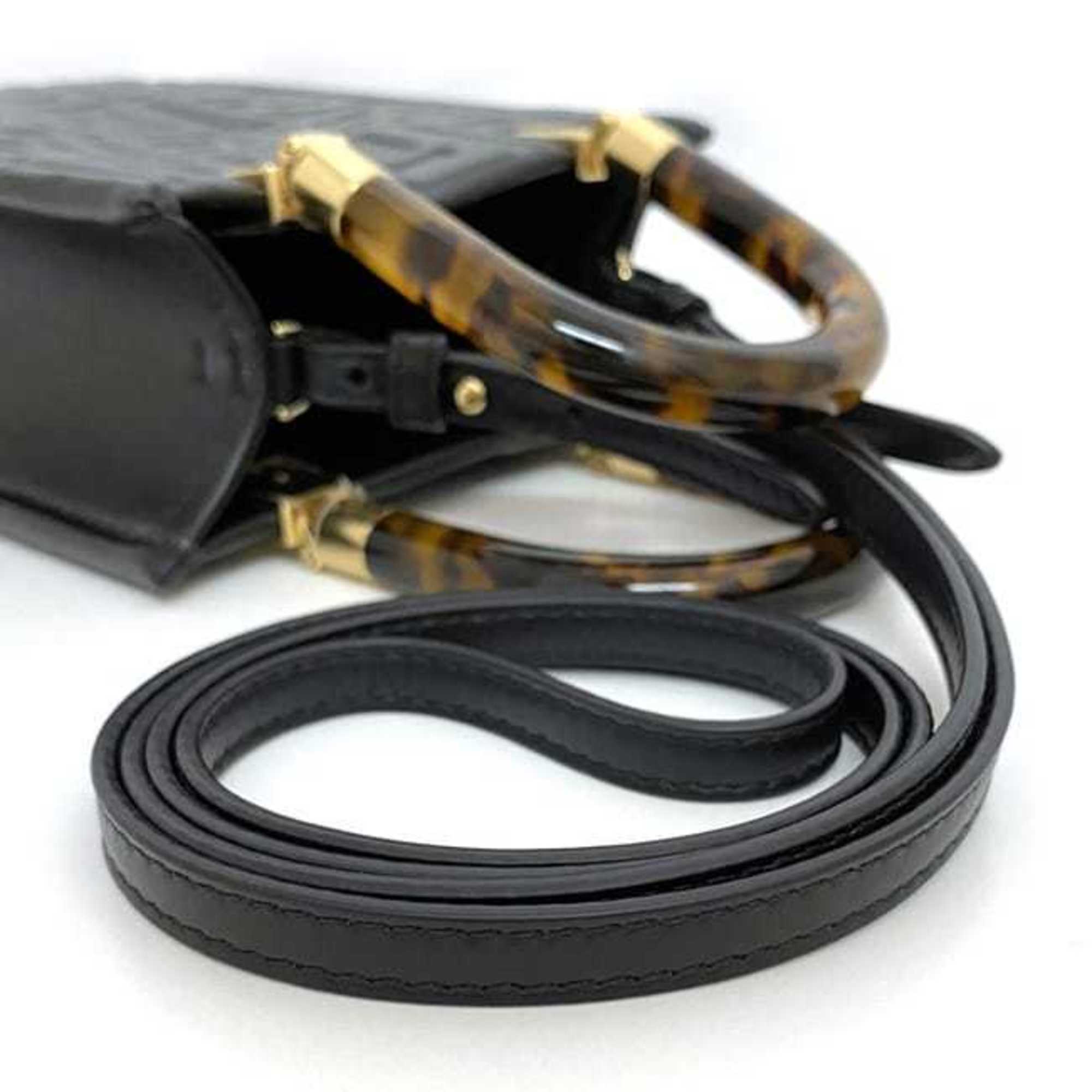 Fendi Black Leather Handbag