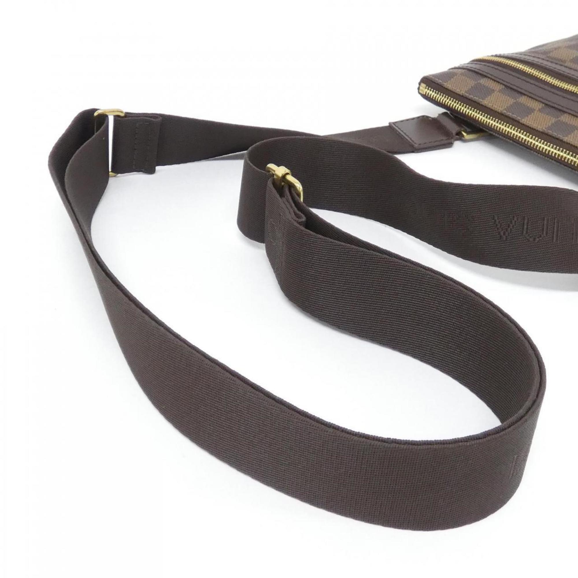 Louis Vuitton Ebene Coated Canvas Pochette Shoulder Bag