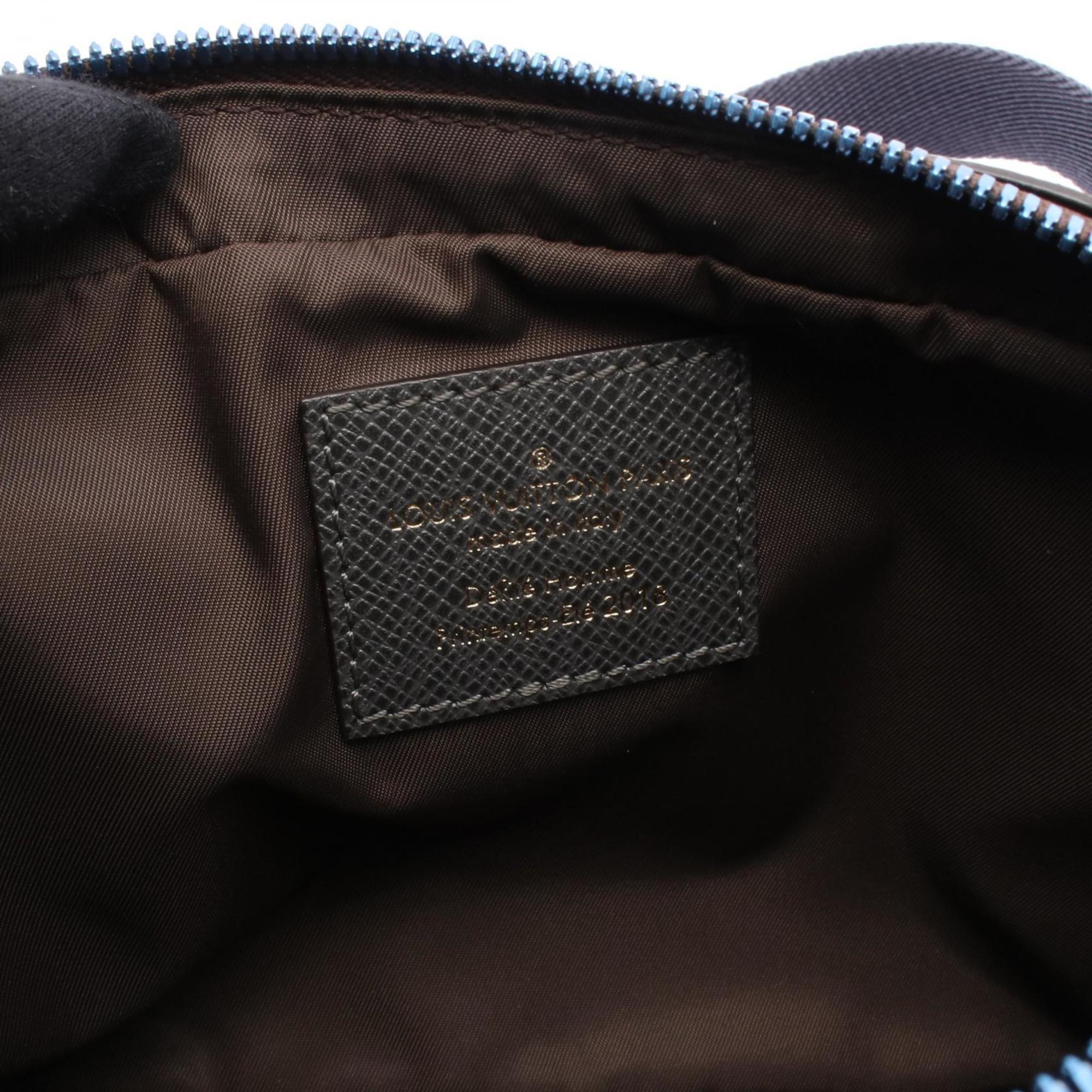 Louis Vuitton Brown Multi-Color Monogram Pvc Coated Canvas Leather Fanny Pack