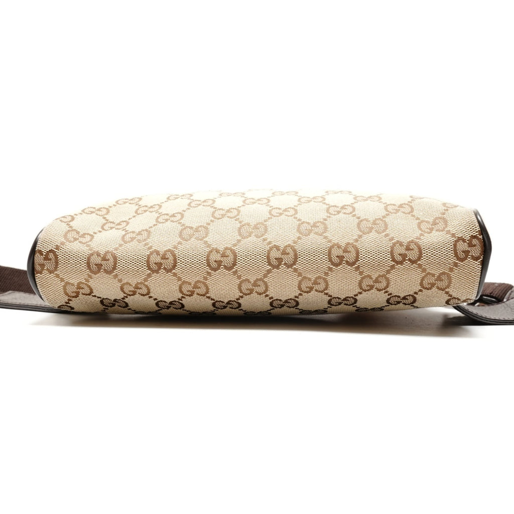 Gucci Gg Canvas Brown Gg Canvas Fanny Pack (Pre-Owned)
