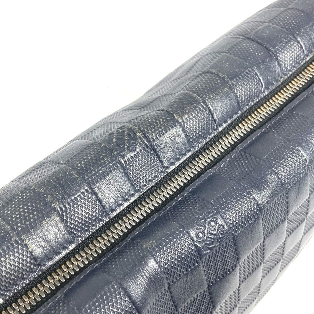 Louis Vuitton Black Galle Navy Damier Infini Shoulder Bag
