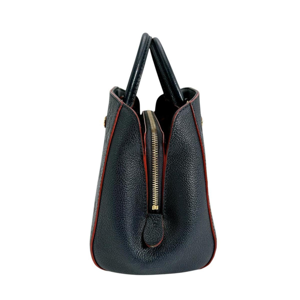 Louis Vuitton Marine Rouge Monogram Empreinte Shoulder Bag