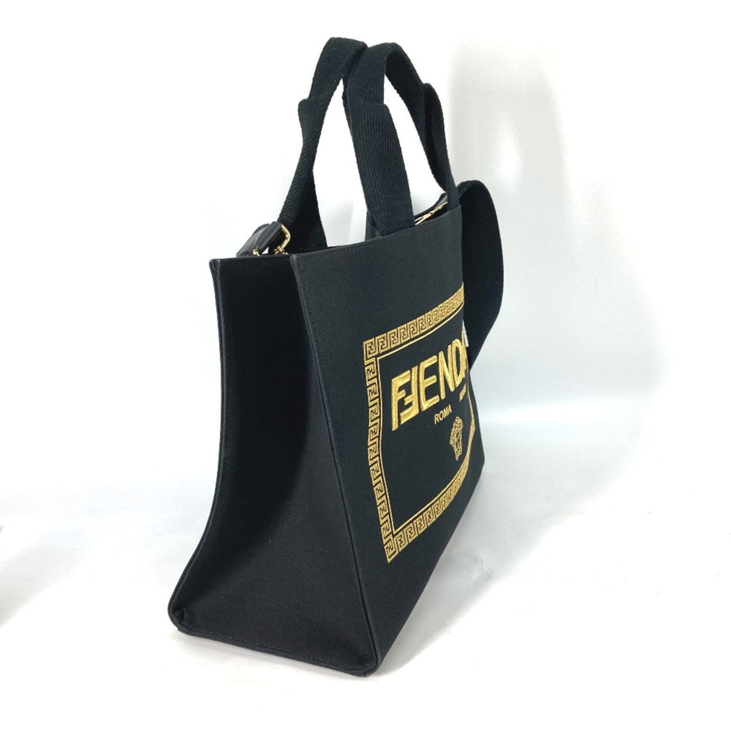 Fendi Black Cloth Shoulder Bag