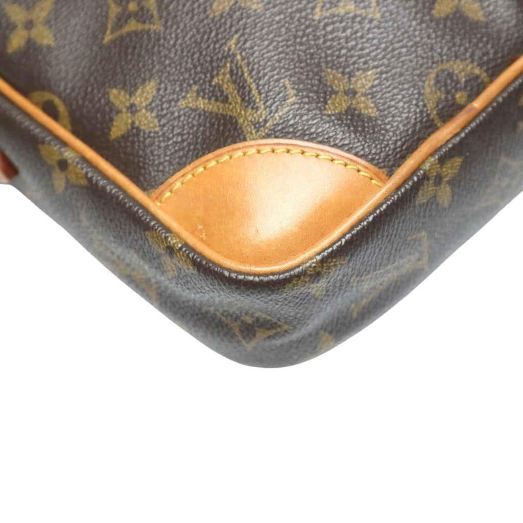 Louis Vuitton Brown Monogram Canvas Shoulder Bag