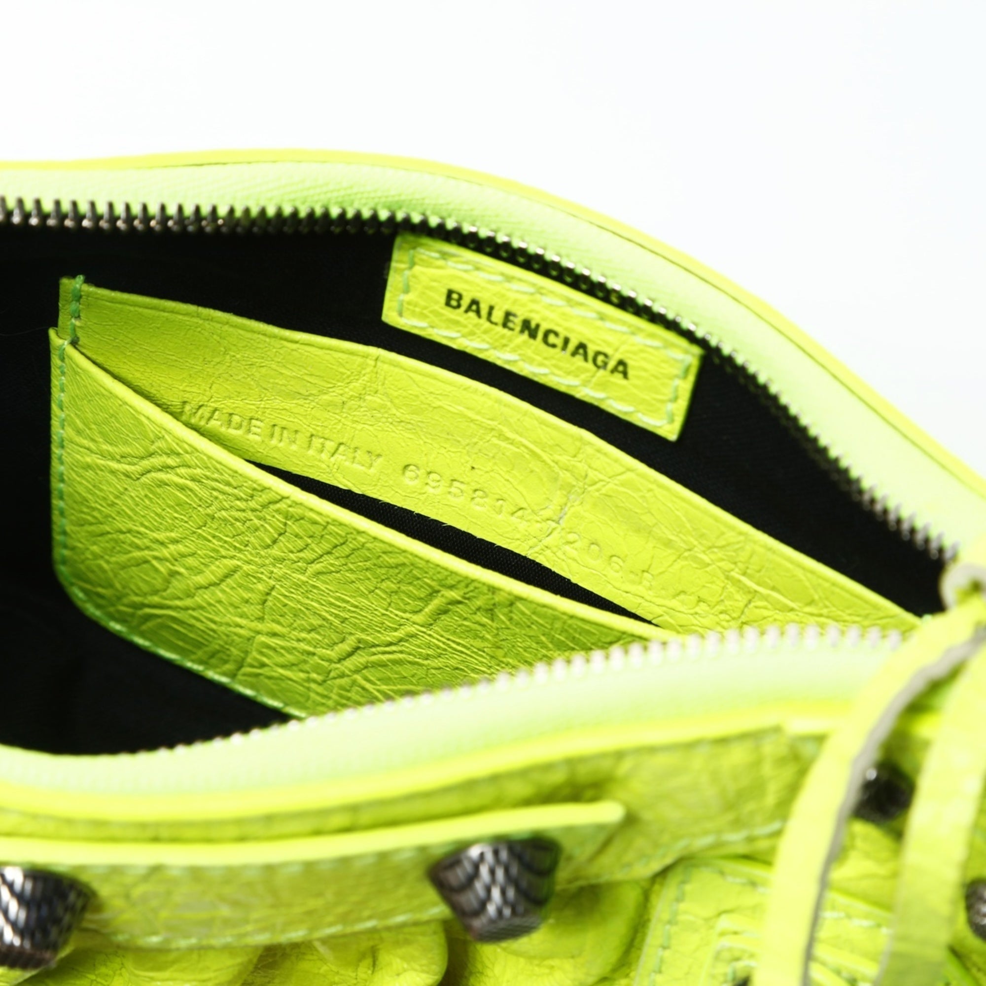 Balenciaga Giant Yellow Leather Shoulder