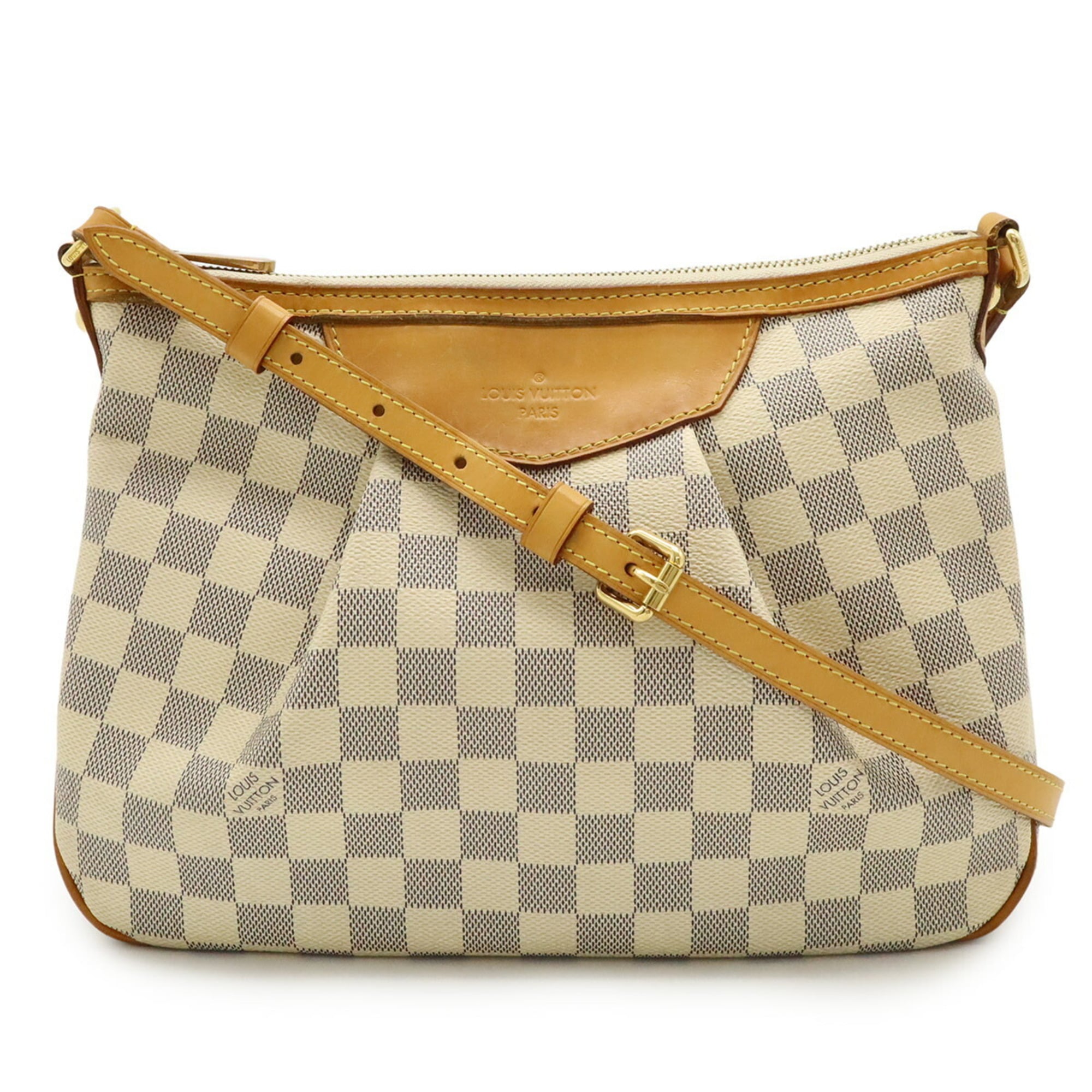Louis Vuitton Ivory Canvas Shoulder Bag