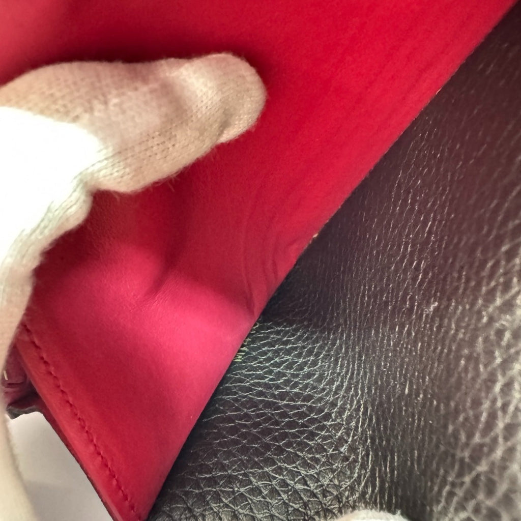 Louis Vuitton Taurillon Black Leather Long Wallet