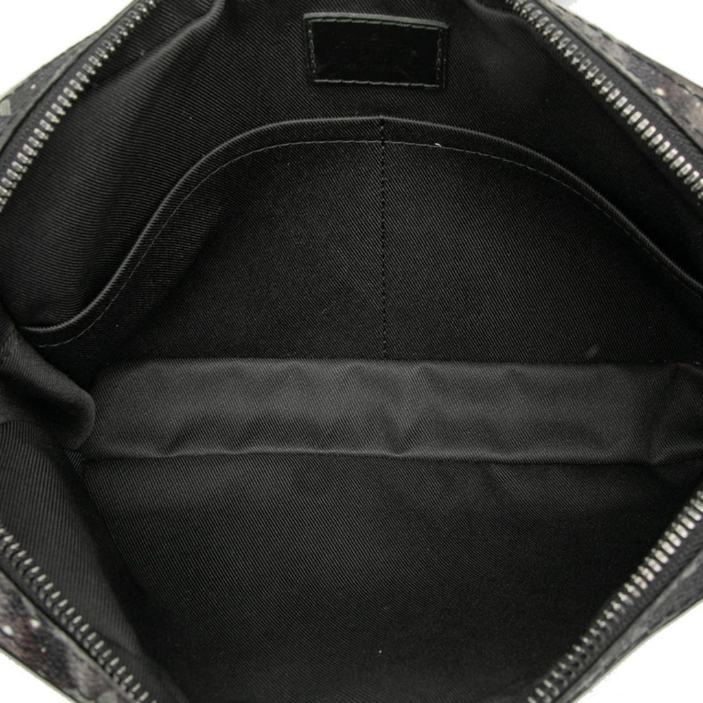 Louis Vuitton Monogram Black Gray Purple Monogram Shoulder Bag