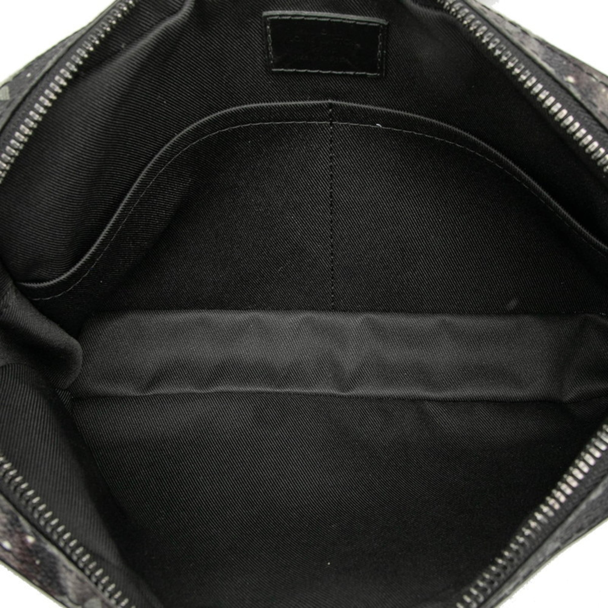 Louis Vuitton Monogram Black Gray Purple Monogram Shoulder Bag